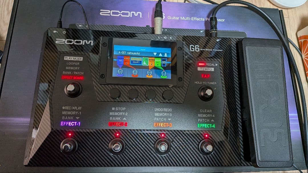 Zoom G6 マルチエフェクター