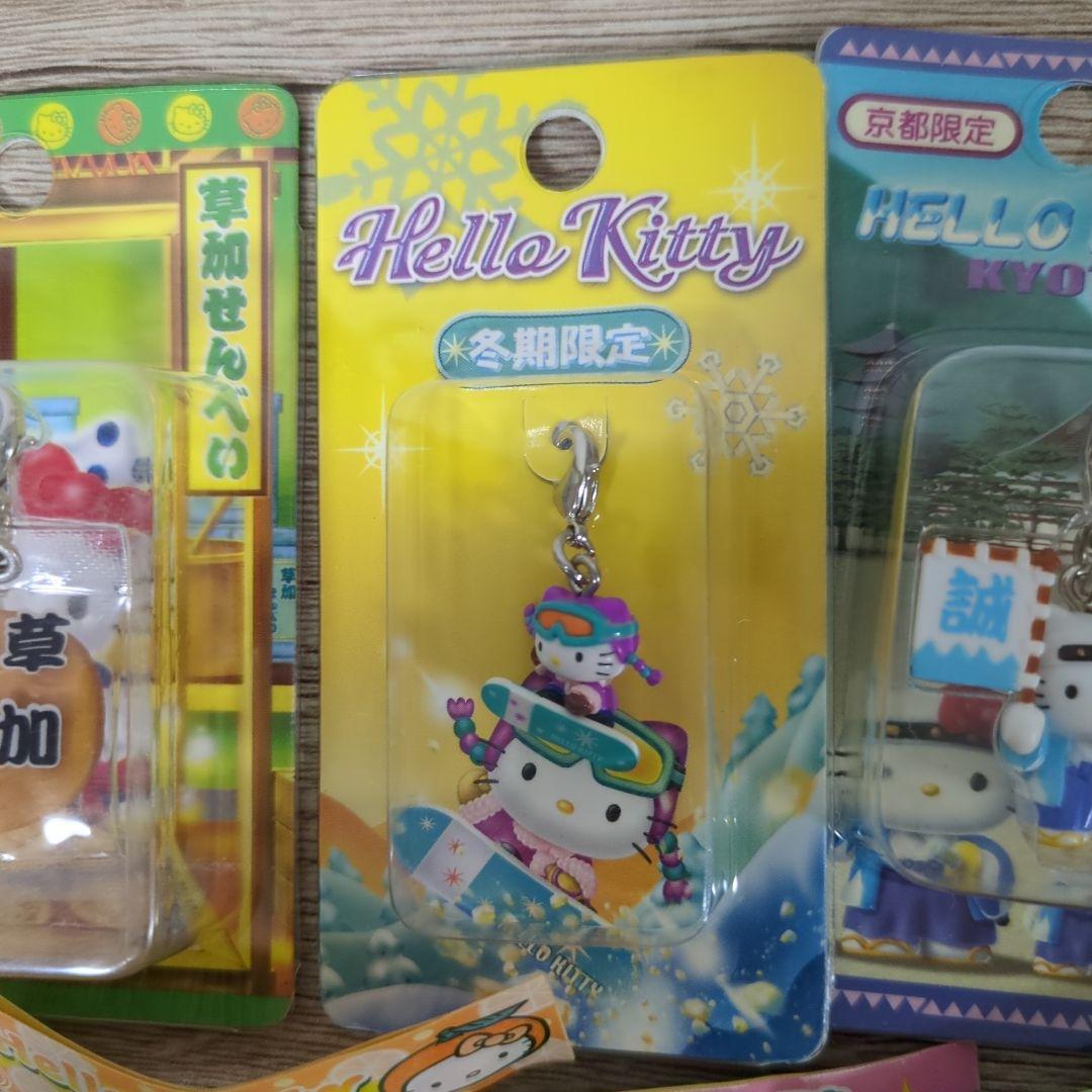 未使用 ハローキティ ファスナーマスコット ご当地 キティ 根付