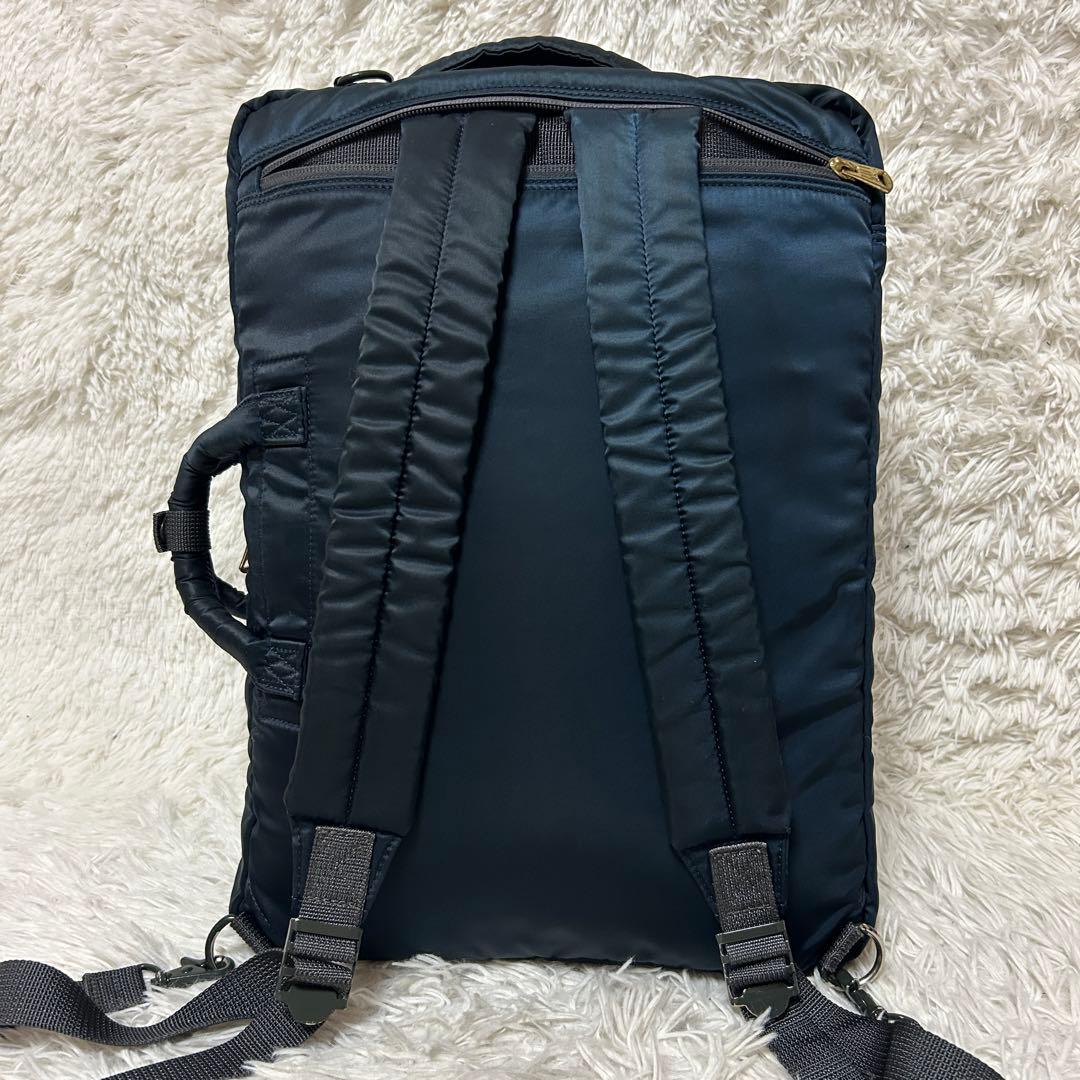 ⭐️極美品⭐️ポーター PXタンカー ブリーフケース ビジネスリュック ネイビー