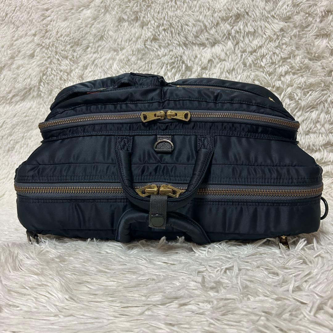 ⭐️極美品⭐️ポーター PXタンカー ブリーフケース ビジネスリュック ネイビー