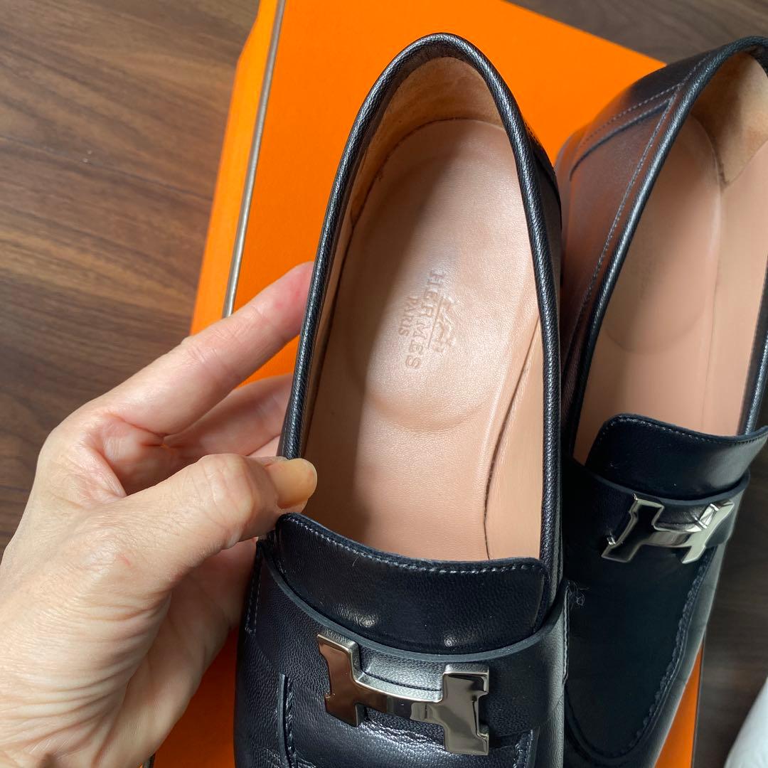 エルメス モカシン　ローファー　39