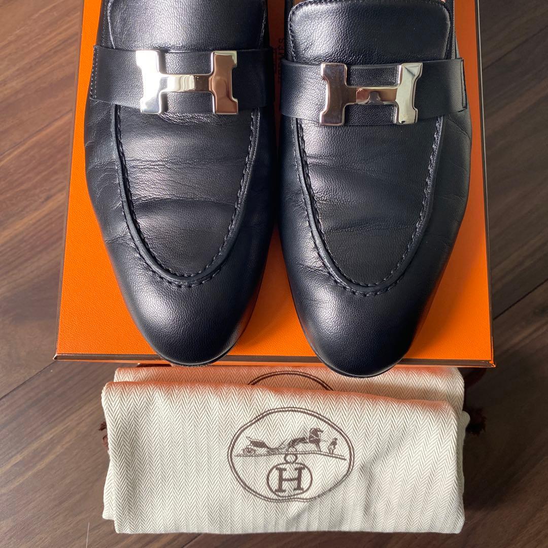 エルメス モカシン　ローファー　39