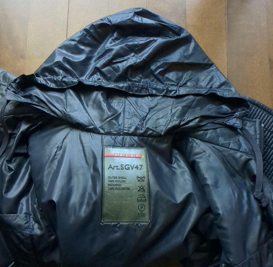 PRADA Art.SGV47 黒 ダウンジャケット