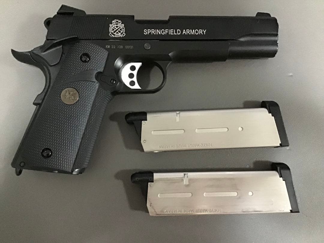 MEU 東京マルイマガジン2本＋CO2化用スプリング付