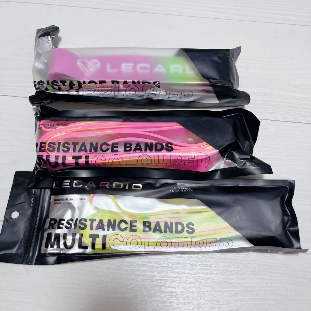 LECARDIO トレーニングチューブ 迷彩筋トレチューブ 懸垂チューブ