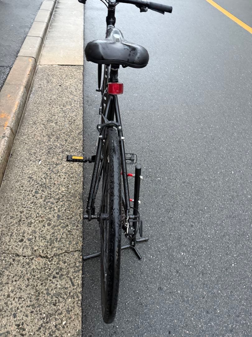 113 自転車 美品 大阪市 【引取り限定】 28インチ 変速付 クロスバイク