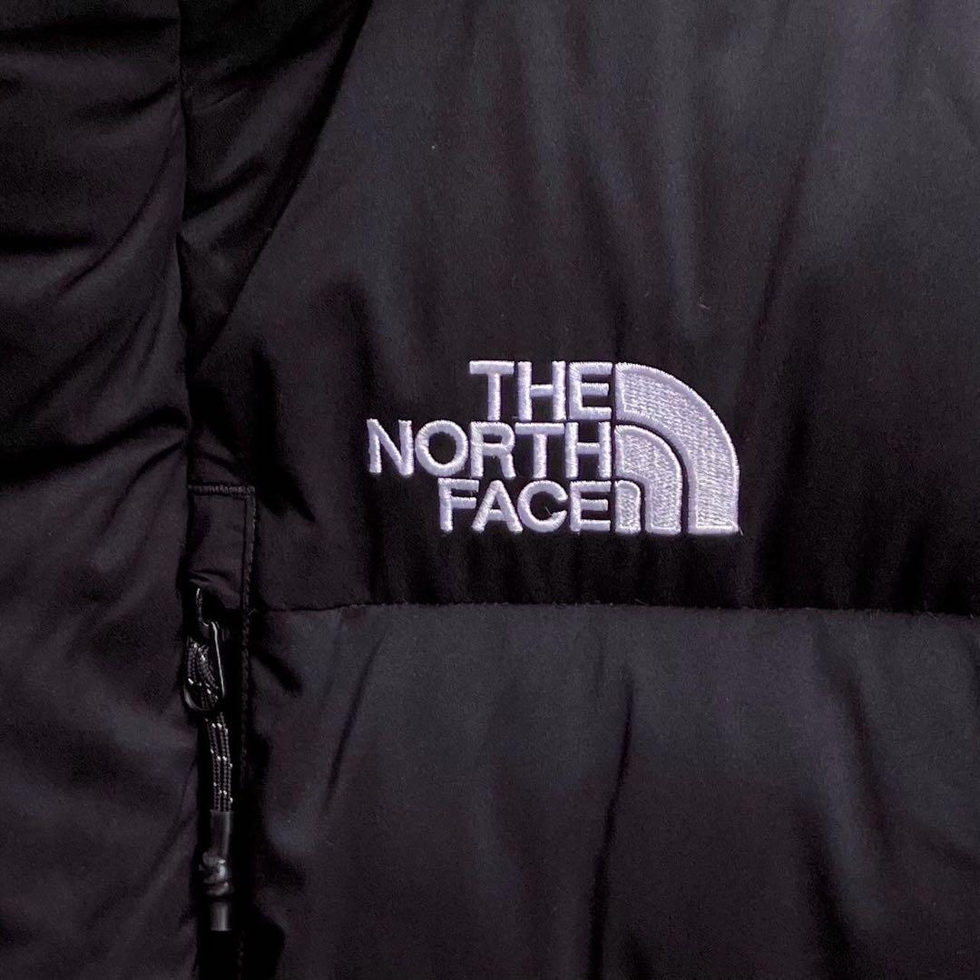 ノースフェイス ダウンコート S ロングダウン 黒ダウンジャケット ベンチコート