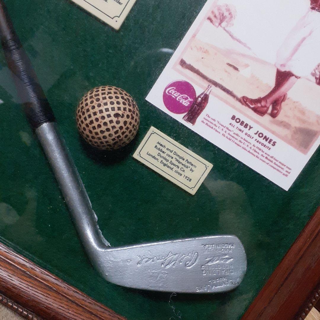 超珍品　コカ・コーラ　BOBBY JONES 記念飾り額