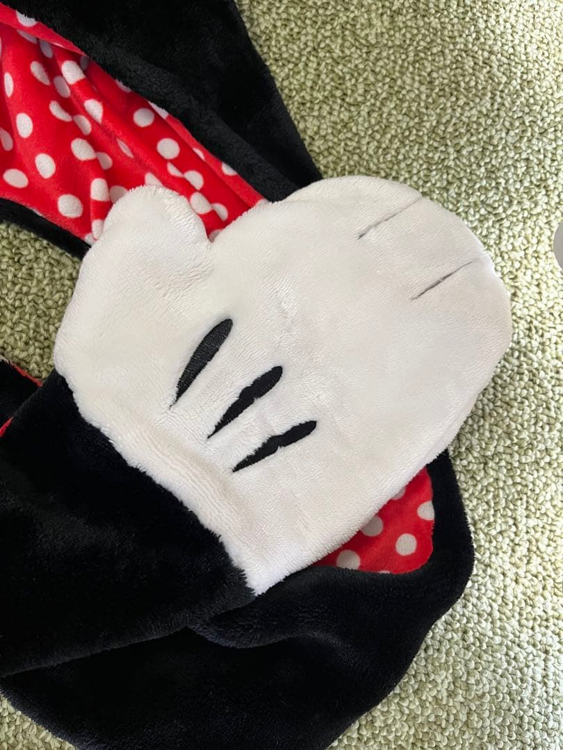 ディズニー ミニーマフラーキャップ ヘアピン セット