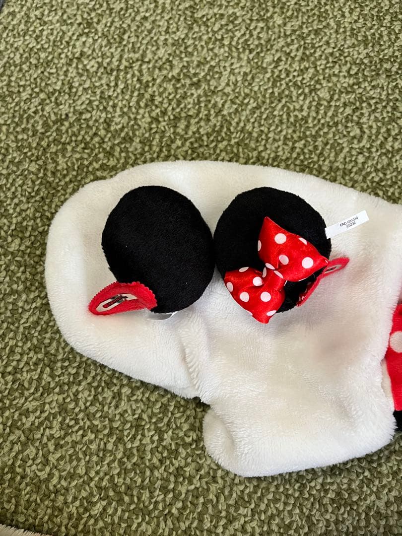 ディズニー ミニーマフラーキャップ ヘアピン セット