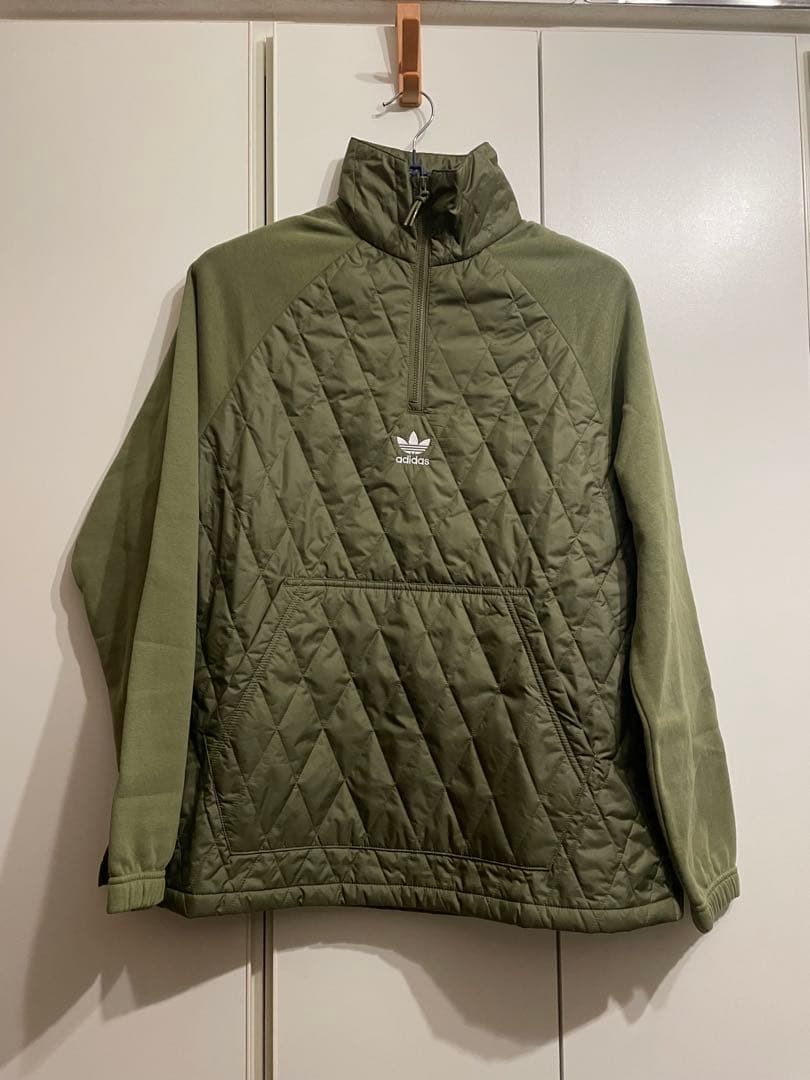 adidas アディダス キルティング ジャージ ブルゾン セットアップ