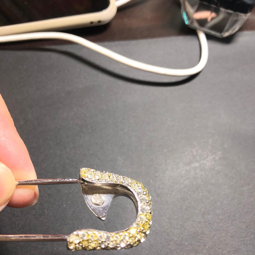 11741 クリスチャン・ディオール Dior 安全ピン ドイツ製　ヴィンテージ