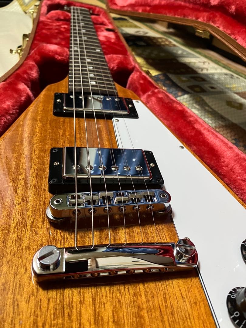 Gibson Flying V antique natural ほぼ新品