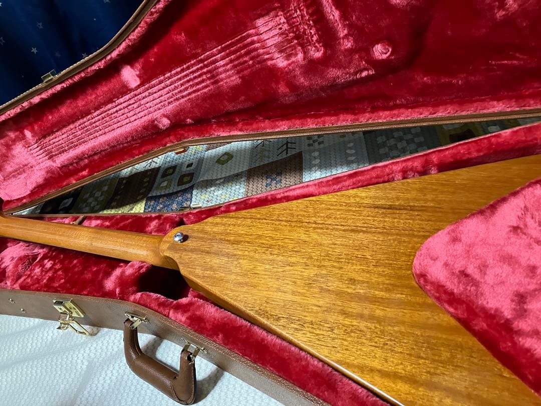 Gibson Flying V antique natural ほぼ新品