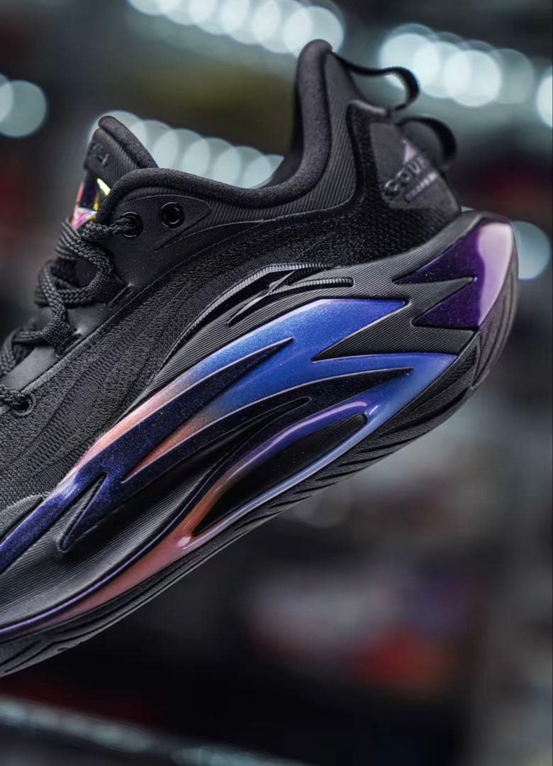 ぐ*り様 新品28.5cm ANTA Shock Wave 7 オールブラック