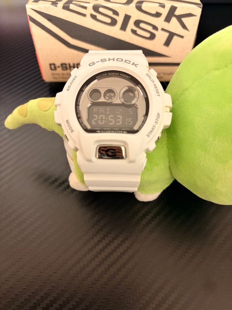 CASIO G-SHOCK ホワイト デジタル腕時計
