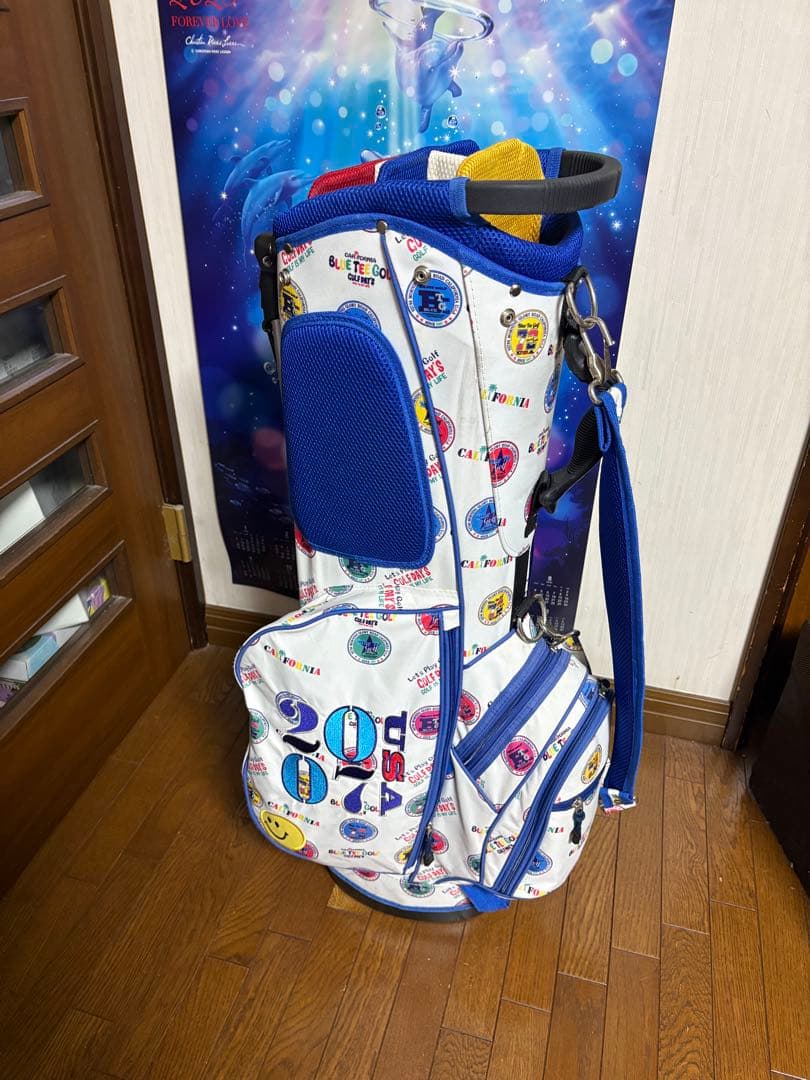BLUETIGER ゴルフキャディバッグ カラフル　　お値引きしました！