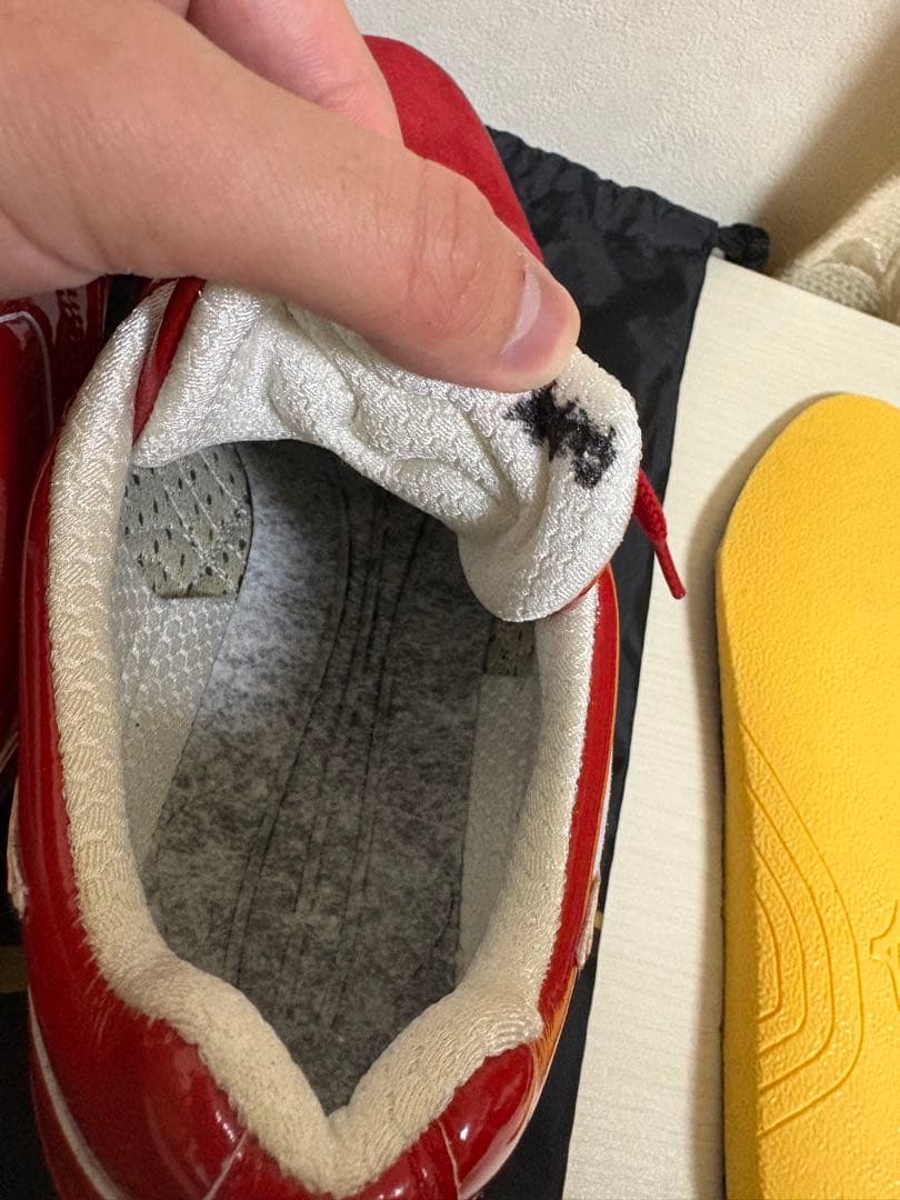 【新品】Mizuno Pro 野球スパイク レッド