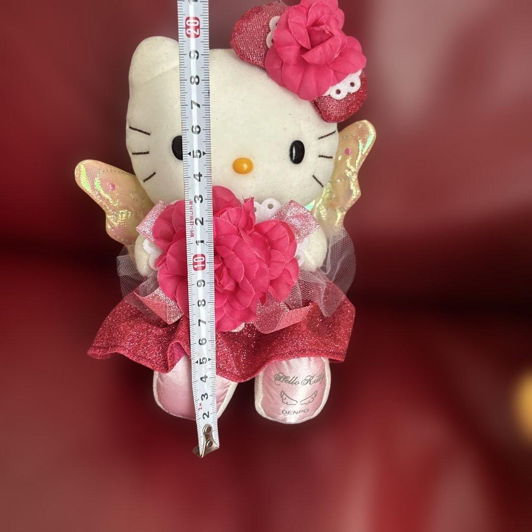 NTT限定非売品・ハローキティ ・ドレスアップした可愛いキティーぬいぐるみ