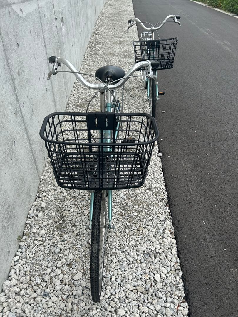 R41 愛知 ブリヂストン EBU60 エブリッジ 26インチ 水色 2台セット