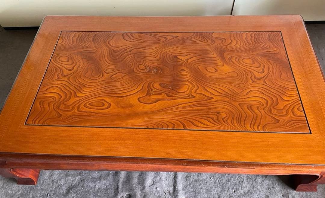 木製座卓 こたつ　茶色 シンプルデザイン