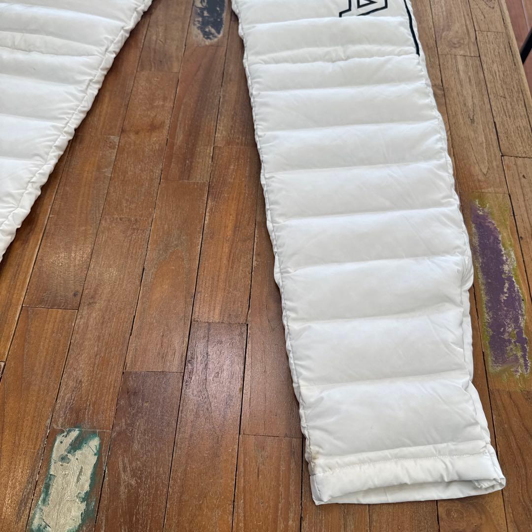 マークアンドロナ　MARK & LONA ホワイトキルティングパンツ　ダウン