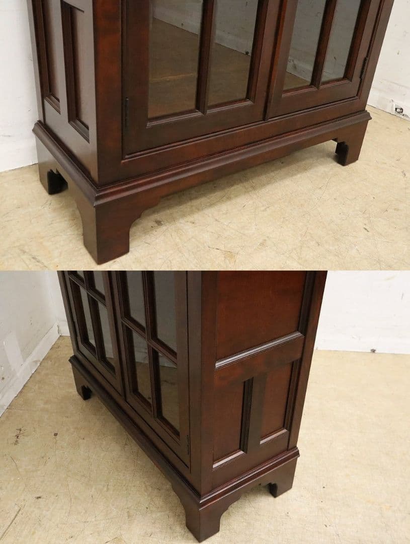 【松本民芸家具】C型本棚・ミズメザクラ無垢・書棚・ブックシェルフ