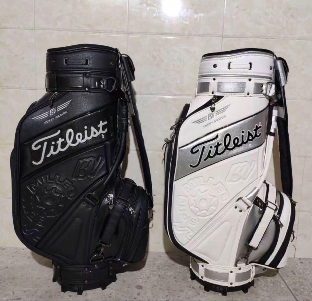 ゴルフバック キャディバッグ キャディーバック タイトリスト  9.5インチ 黒