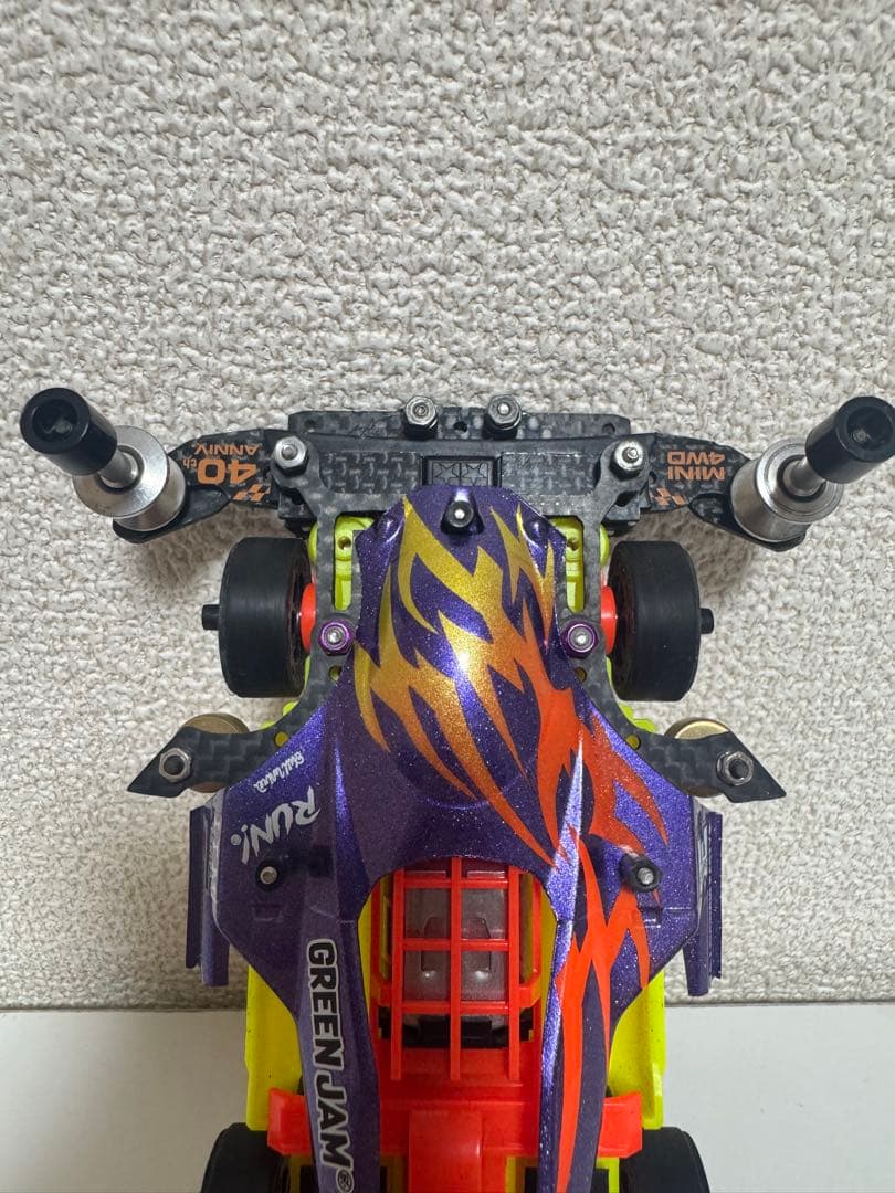 ミニ四駆　MSフレキ　サンダーショット　タミヤ公式大会仕様3・5レーン対応マシン