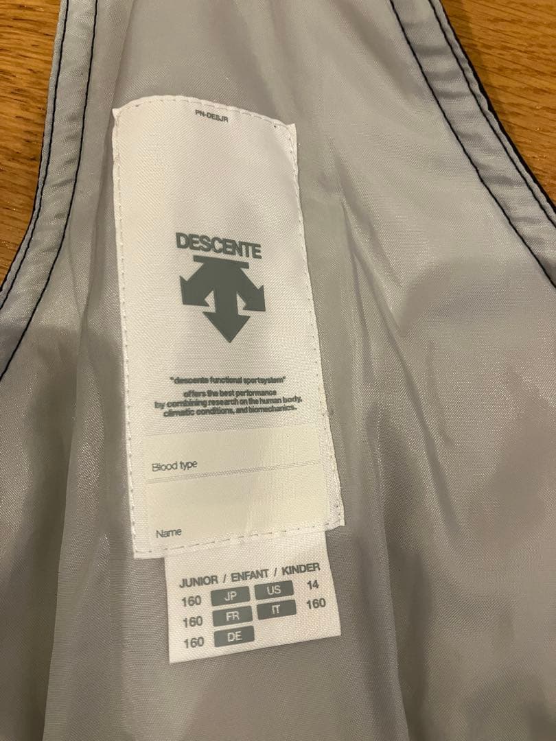 DESCENTE スキーウェア ジュニア用 160