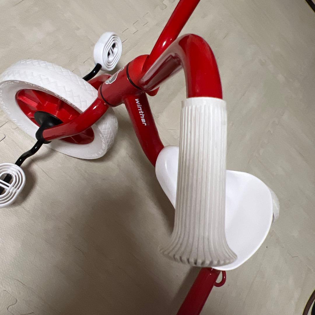 高級品　winther 赤白　三輪車