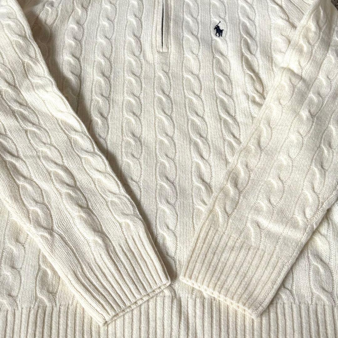 【タグ付き✨】完売品！ポロラルフローレン ケーブルニット カシミヤ セーター