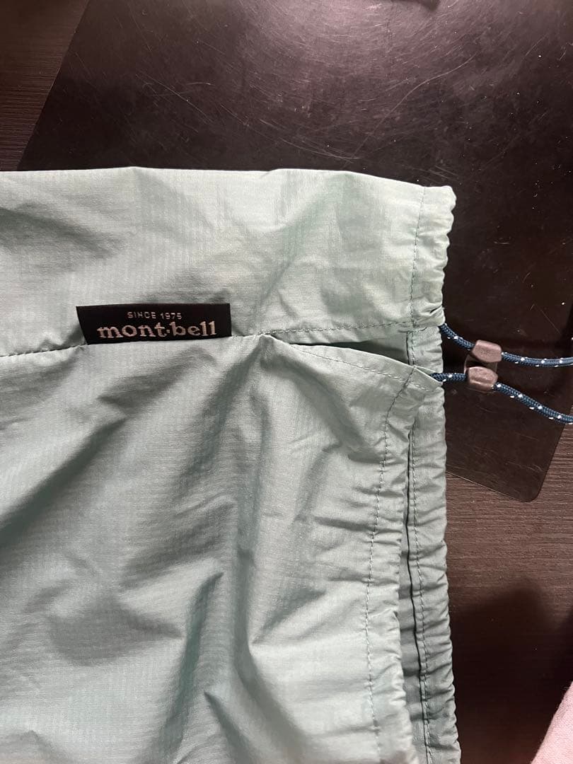 r*u様 【完売品❗️】mont-bell フード付き ネージュダウン ミントグ