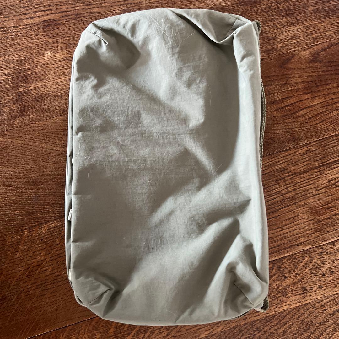 トポロジー topologie ボトルサコッシュ ラージ モス Moss 美品