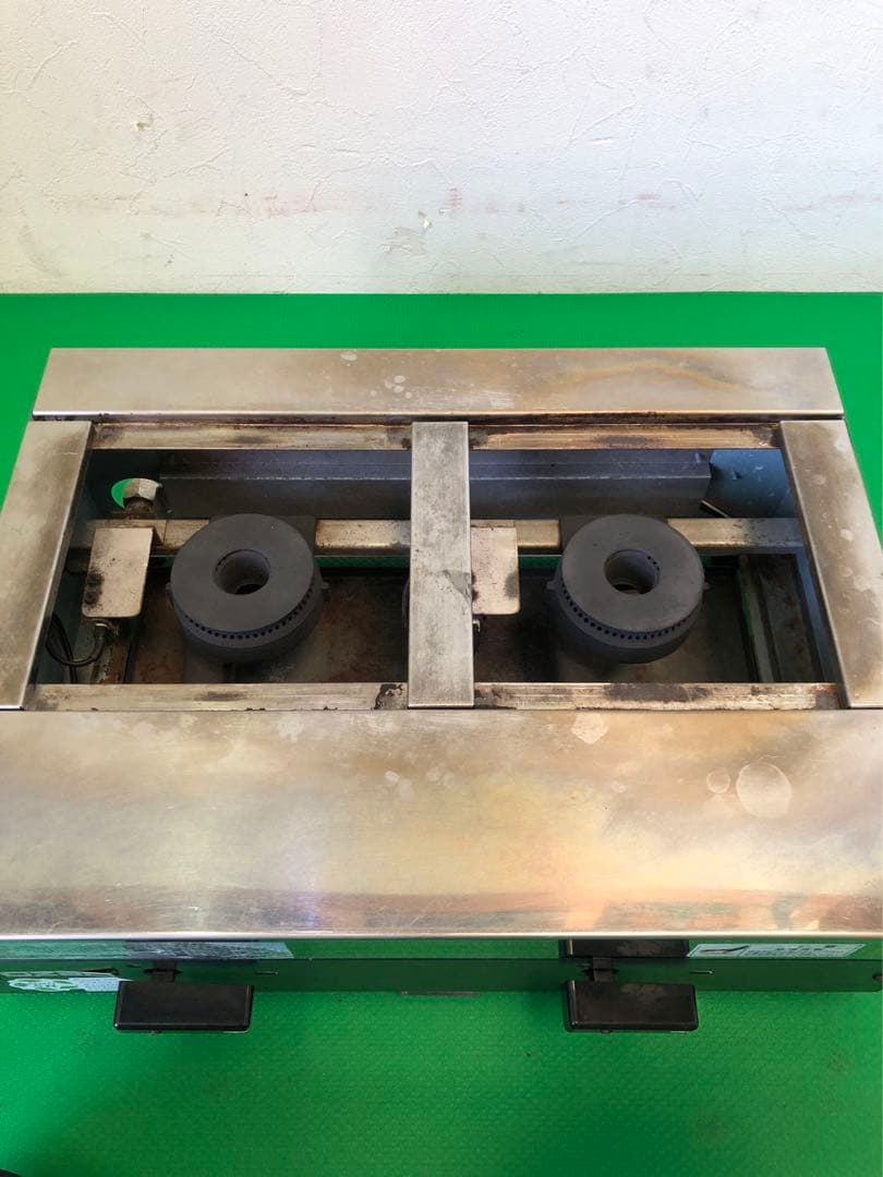 ☆工場整備品☆オザキ　ガステーブルコンロ　LPG OZ55K