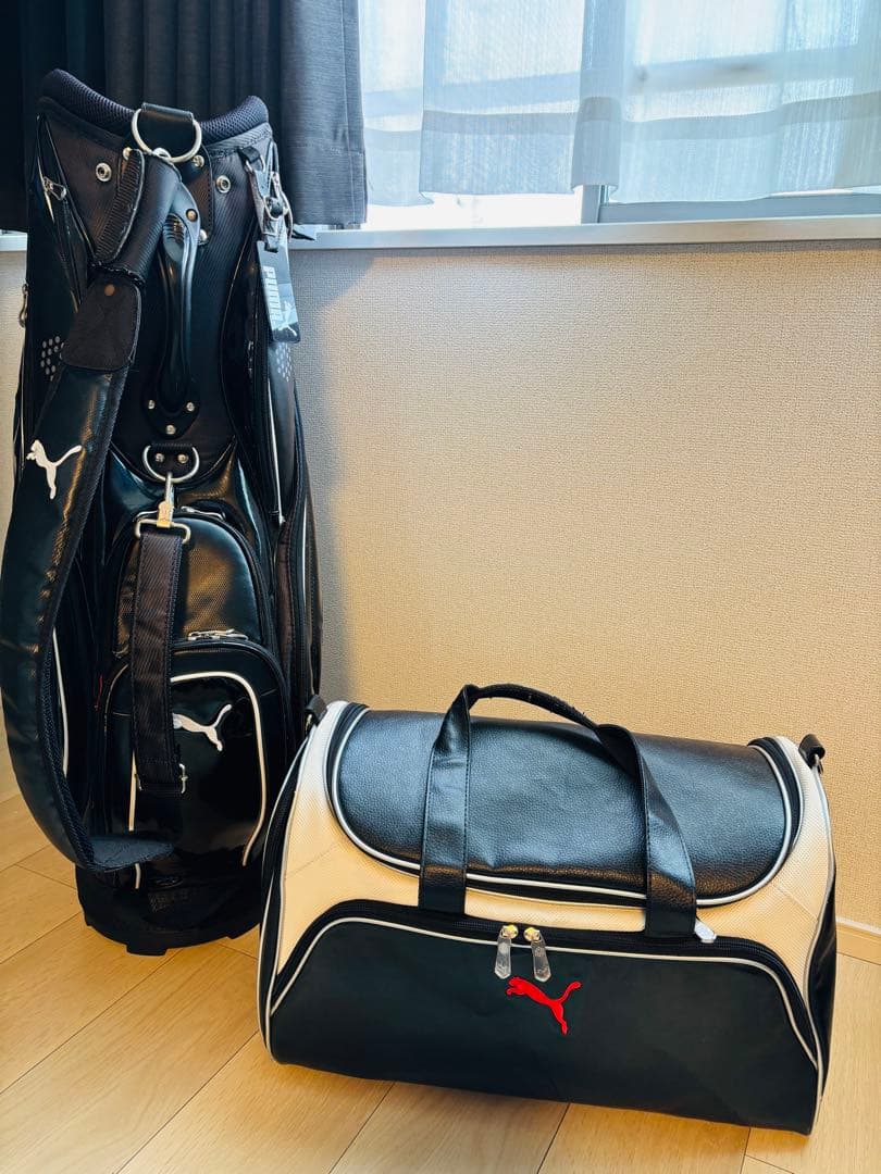 PUMA ゴルフキャディバッグとゴルフバッグセット
