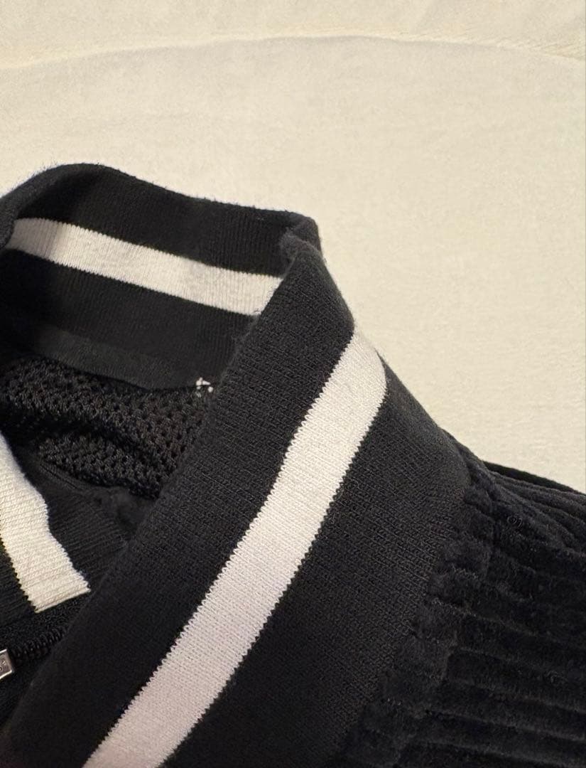 JUN&ROPE★ソフトコーデュロイジャージ 上下セットアップ　ブラック　M