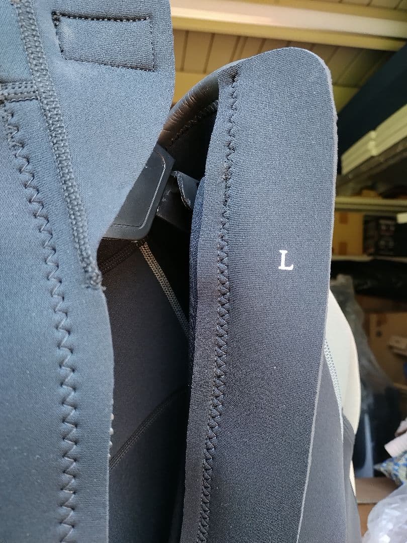 Hela i Waho フルスーツ ウェットスーツ 黒/グレー 2着セット