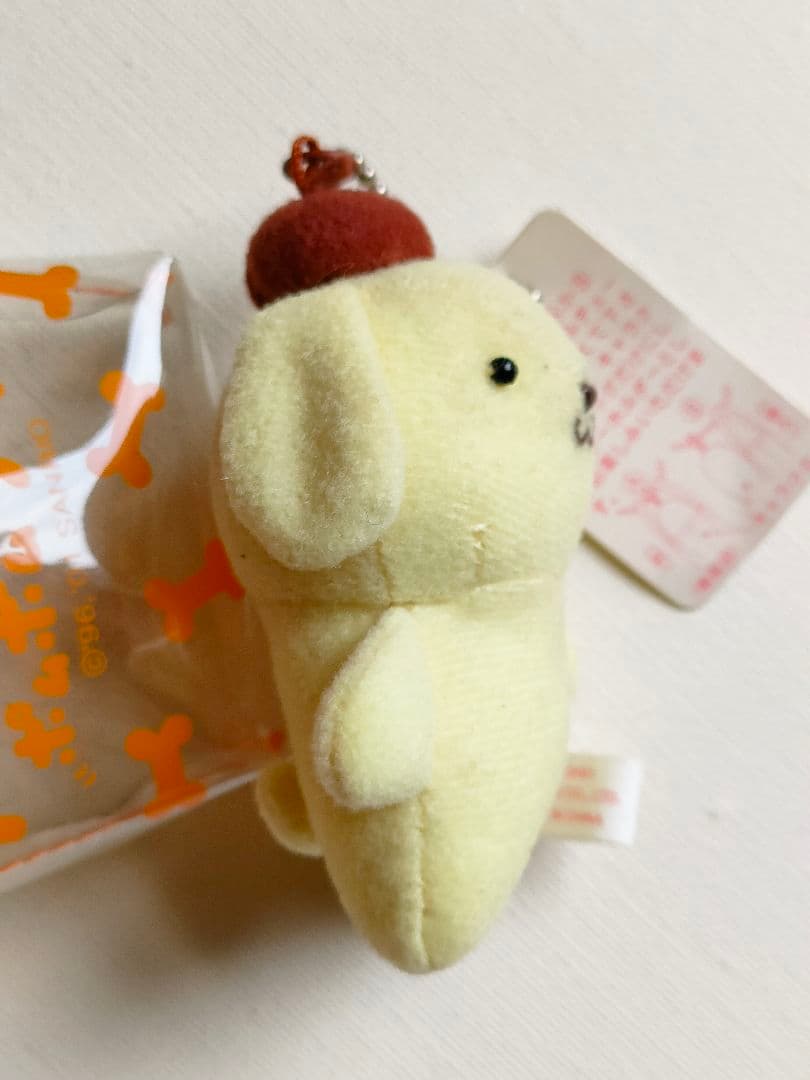 激レア　サンリオ　ポムポムプリン　ぬいぐるみ　マスコット　キーホルダー　非売品
