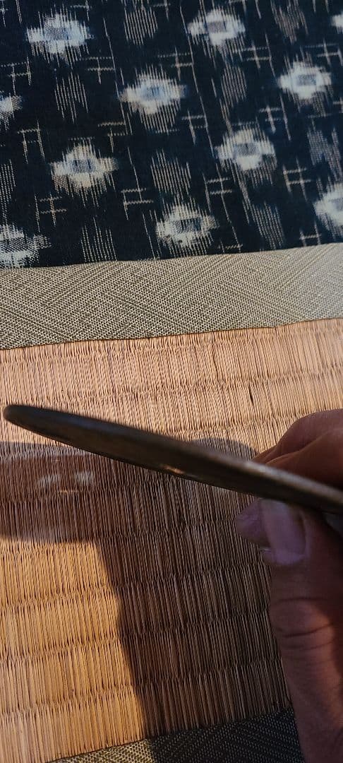 日本刀、刀の鍔、骨董、鉄鐔、美術品　刀匠鍔