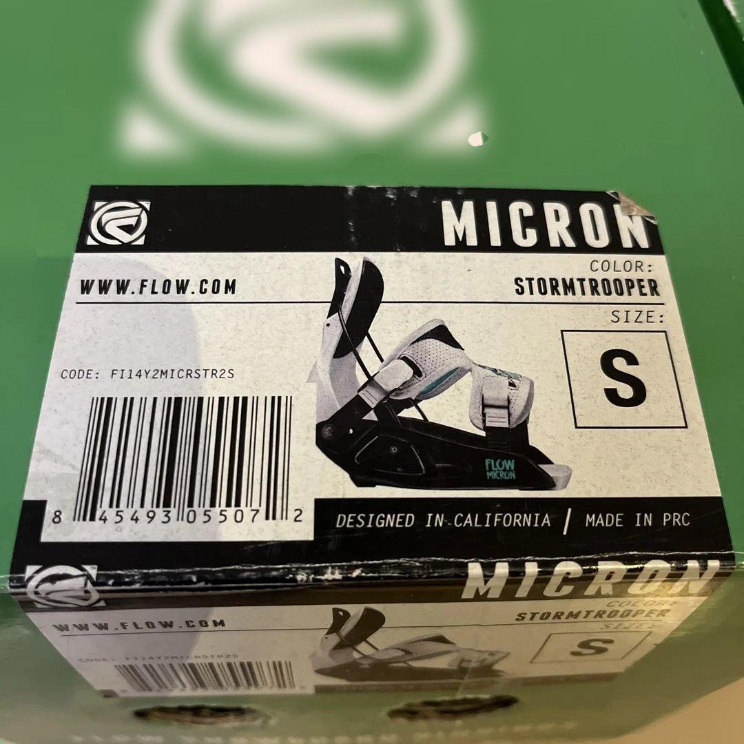 FLOW フロー　MICRON キッズ　ビンディング　Ｓ