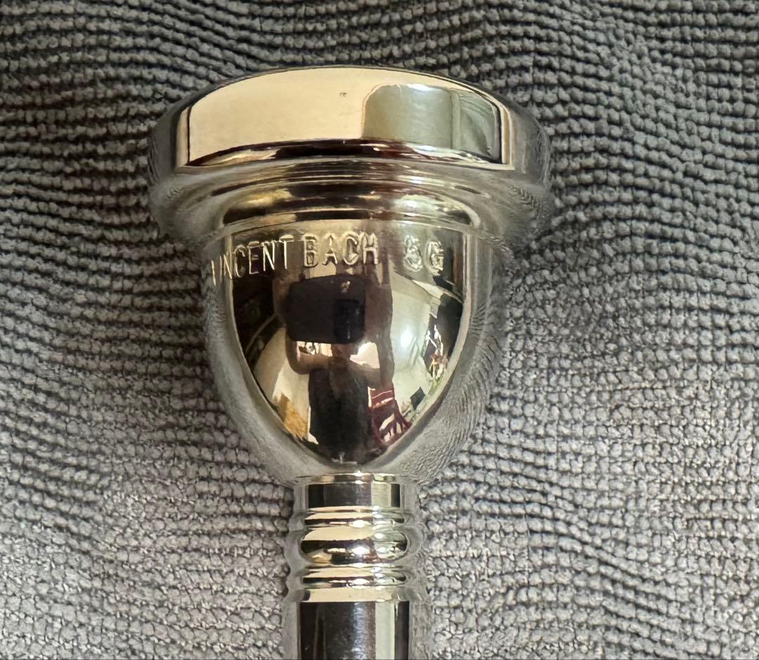 栗さん　Bach 5Gトロンボーン(ユーフォニアム)マウスピース 太管用