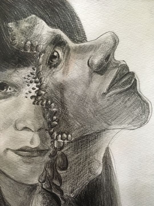 infection 〜感染〜  （鉛筆画） 原画  最終価格