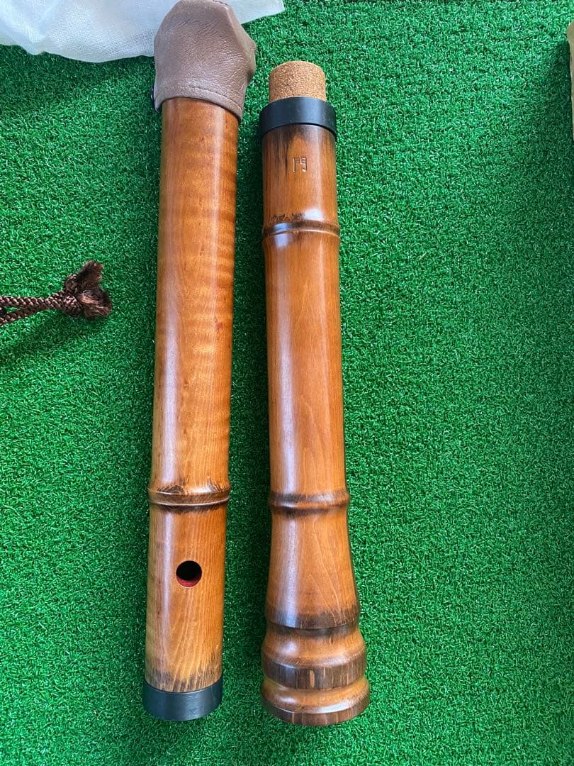 木管尺八　門　都山型　1尺8寸　美品
