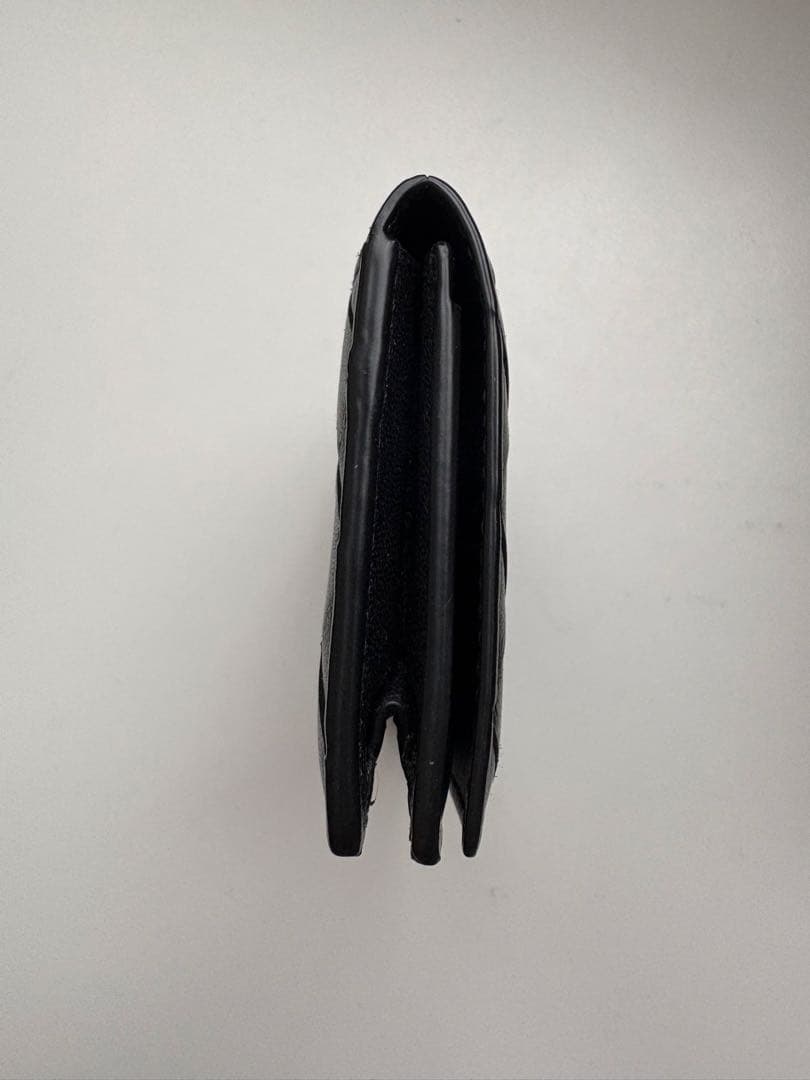 【値下げ】BOTTEGA VENETA イントレチャート ブラック名刺入れ