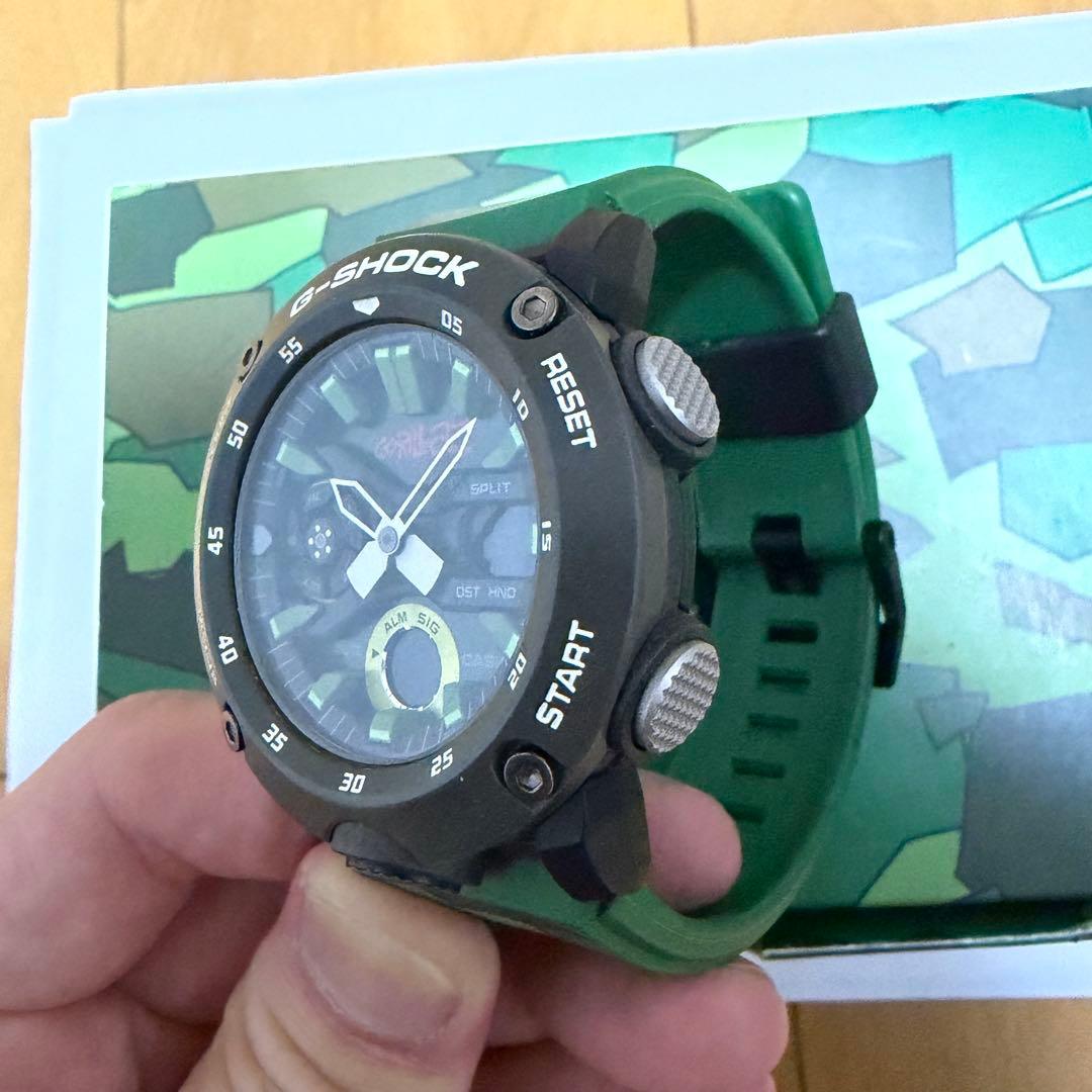 時計 GORILLAZ x G-SHOCK GA-2000GZ-3AJR