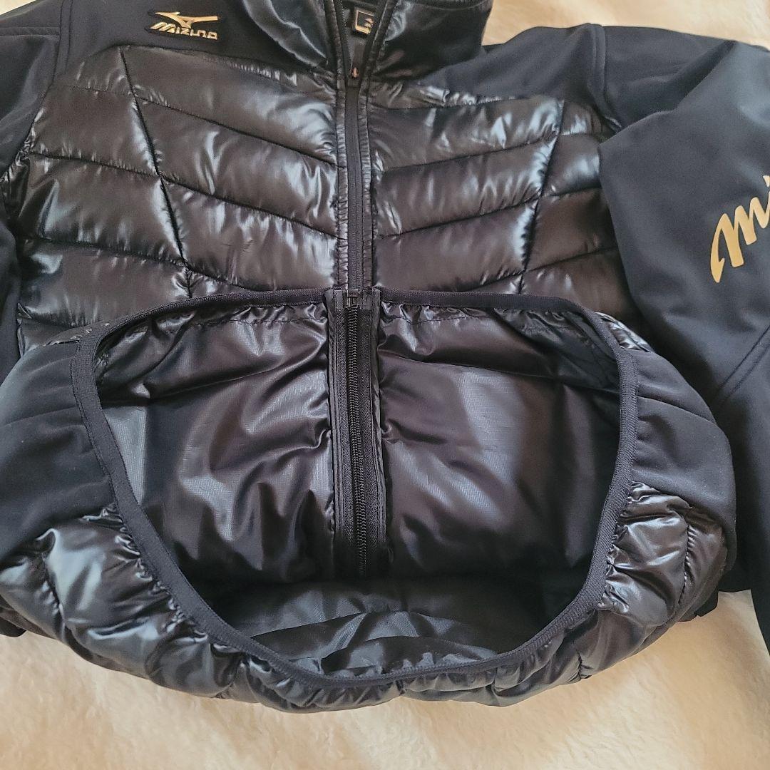ミズノプロ ハイブリッド中綿ジャケット L 防寒 軽量 トレーニング ゴルフ野球