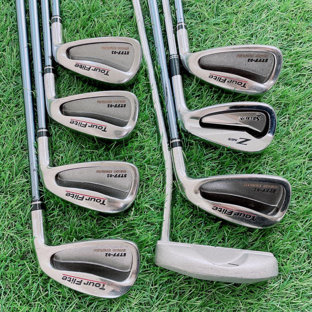 NIKE SQ adidas 11本 ゴルフクラブセット 初心者　N2195