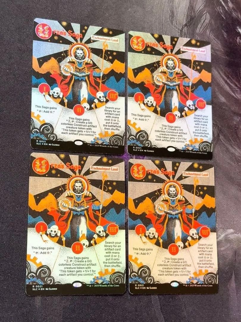 【SLD Foil】ウルザの物語　英語　4枚セット