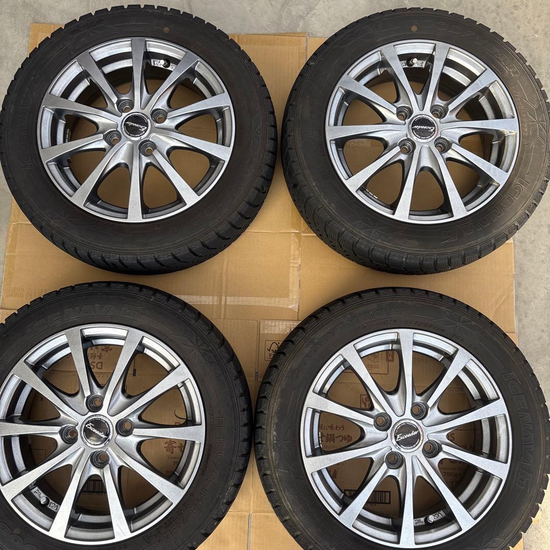 Exceeder ICE NAVI 6 14インチタイヤセット